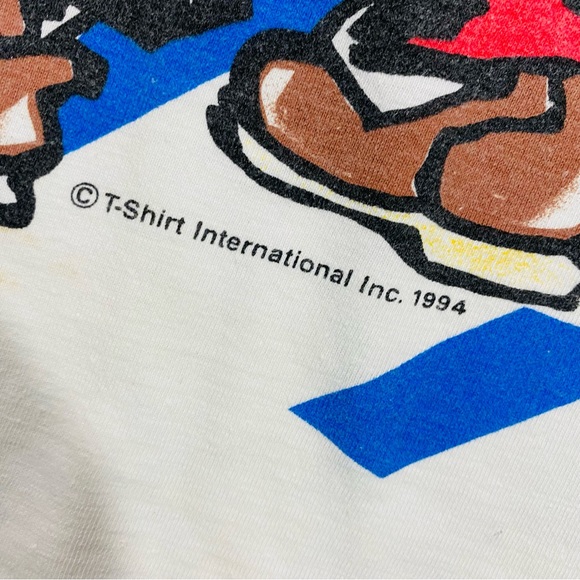 Vintage Rap Tee Mens XXL 90s T shirt All Over Print Represent Y'all 2XL - Picture 3 of 4